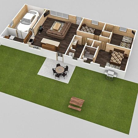 The Brick House: Brand New! 3 Bedroom Home With Private Driveway Pigeon Forge Esterno foto