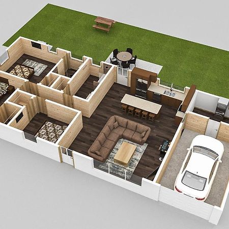 The Brick House: Brand New! 3 Bedroom Home With Private Driveway Pigeon Forge Esterno foto
